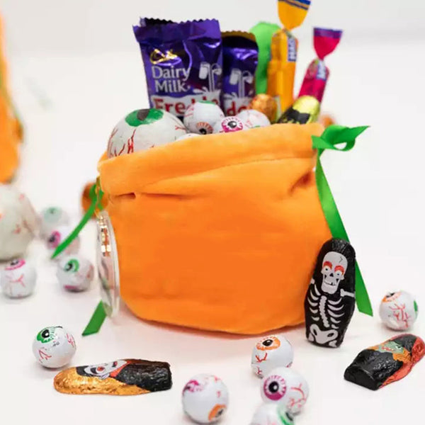 Pumpkin Halloween Trick or Treat Candy Gift Bag