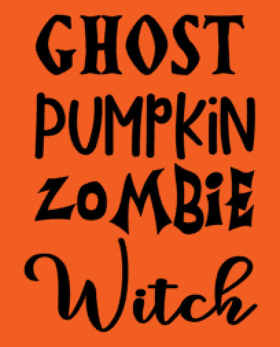 Pumpkin Halloween Trick or Treat Candy Gift Bag